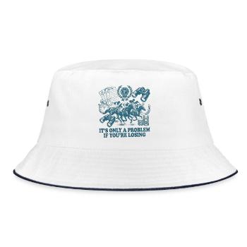 Ce n’est un problème que si vous êtes dans les courses hippiques - Bob - blanc/marine - Devant