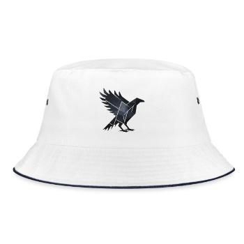Corbeau noir - Bob - blanc/marine - Devant