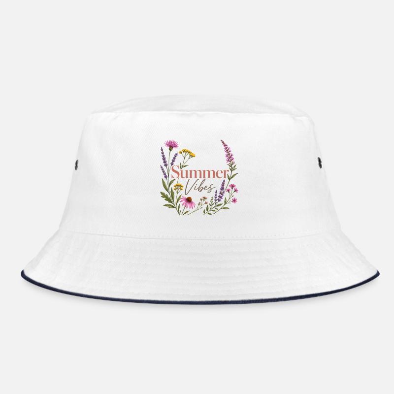 Summer Vibes Blütenkranz Bucket Hat