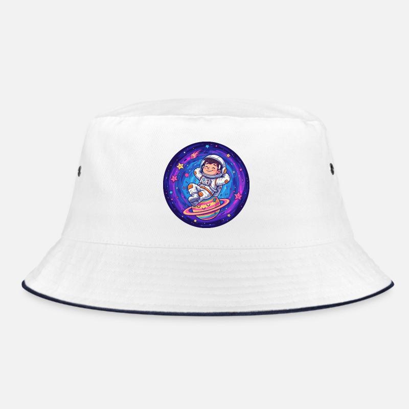 Petit astronaute dans la porte des étoiles Bob