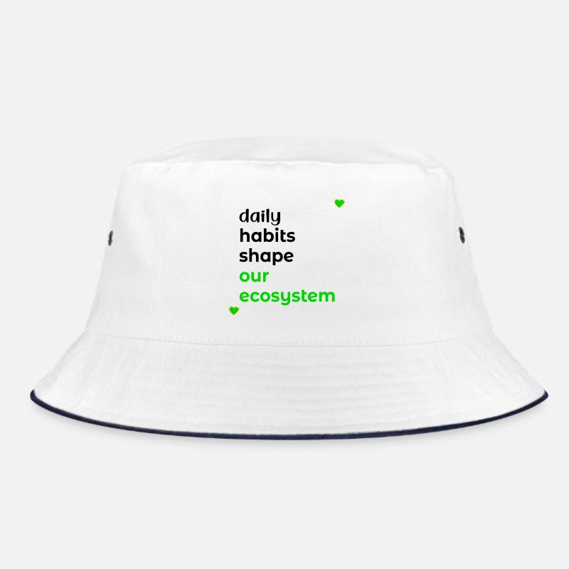 ECOSYSTEM DAILY HABITS Bucket Hat