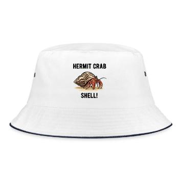 Bernard-l'ermite Shell Hermit Crab - Bob - blanc/marine - Devant