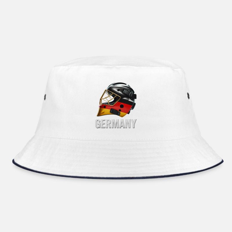 Germany Flag Helmet Graphic Bucket Hat