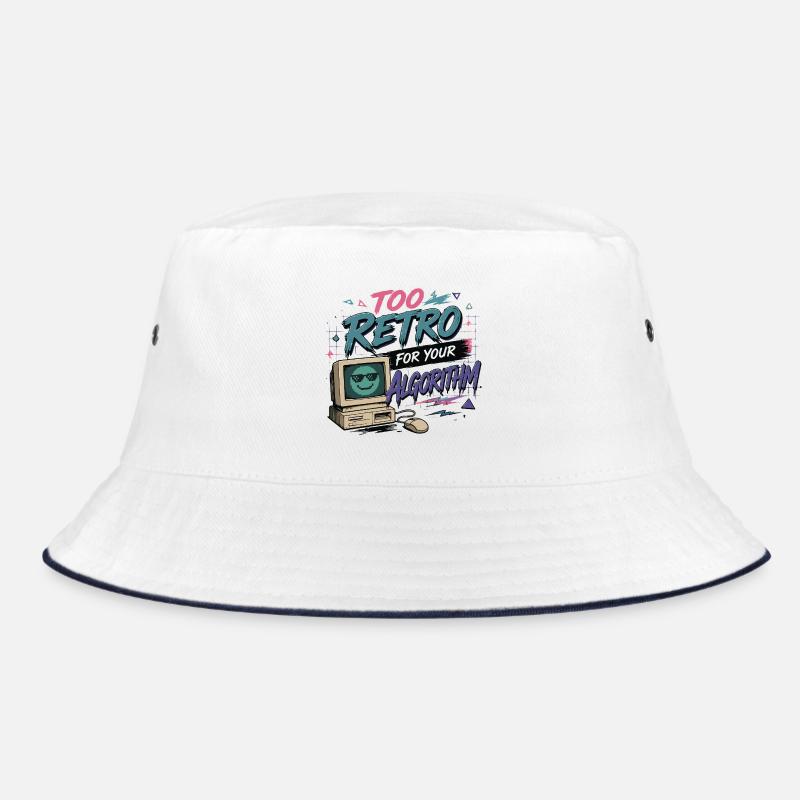 Cooles Too Retro for your Algorithm Design Bucket Hat
