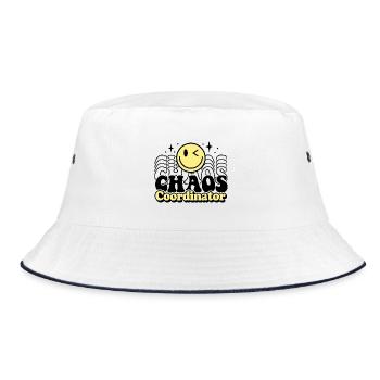 coordinator - Bucket Hat - white/navy - Front