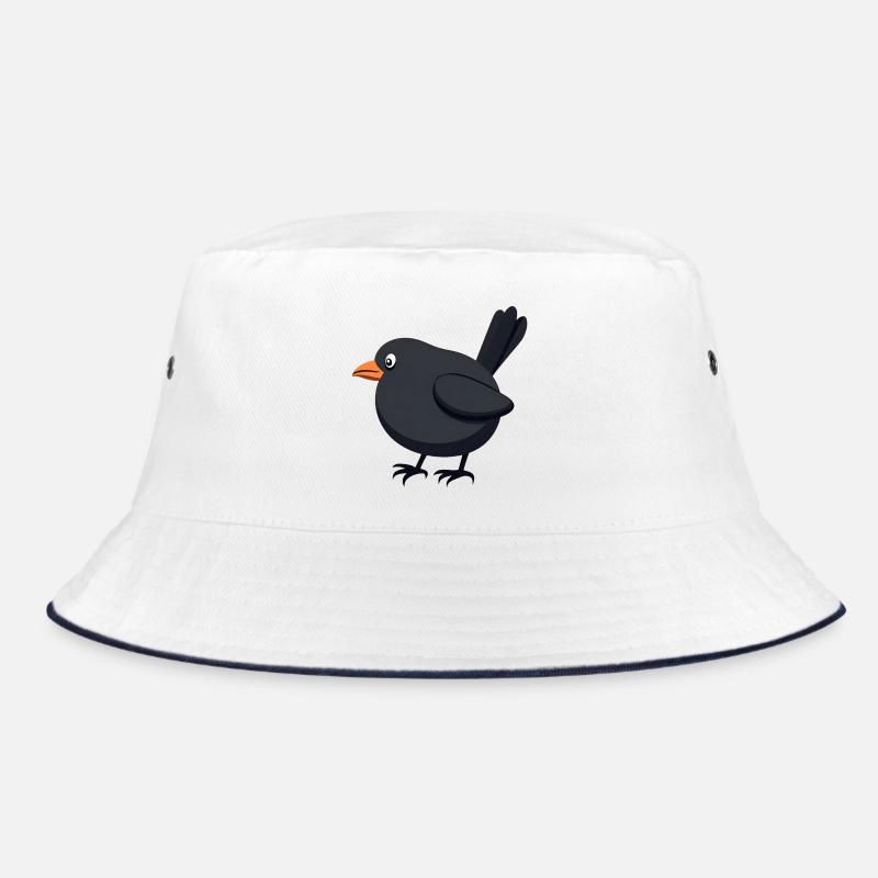 Amsel Vogel Bucket Hat
