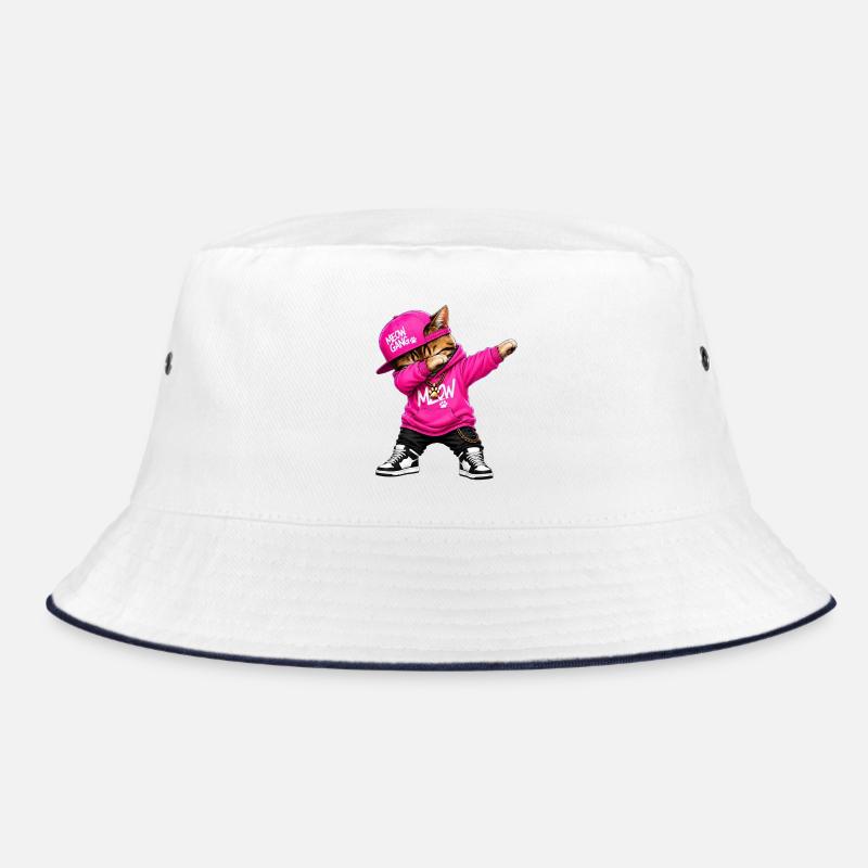 Dabbing Cat Bucket Hat