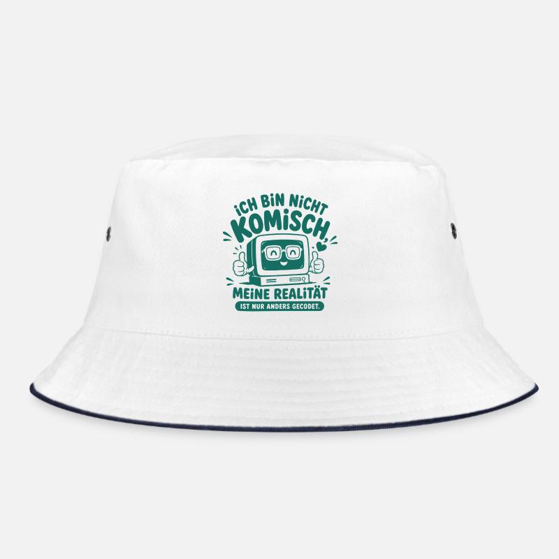Nerd Realität Anders Gecodet Bucket Hat
