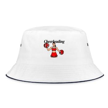 Pom-pom girl - Bob - blanc/marine - Devant