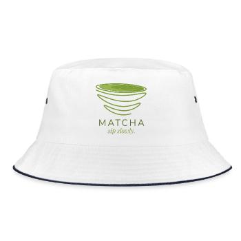 Le Matcha - Bob - blanc/marine - Devant