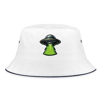 Faisceau laser OVNI vert - Bob - blanc/marine - Devant