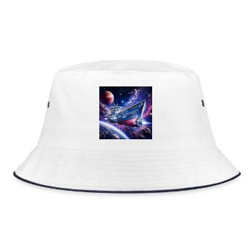 Vaisseau spatial Stardreamer-7 - Bob - blanc/marine - Devant