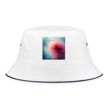 Echoes of Love by Monsoon/Mark Noone - Bucket Hat - white/navy - Front