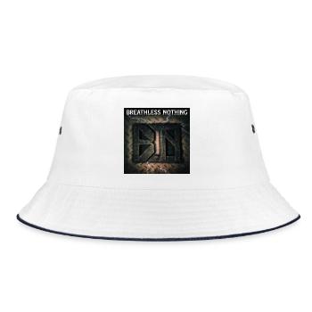 Breathless Nothing by Mark Noone - Bucket Hat - white/navy - Front