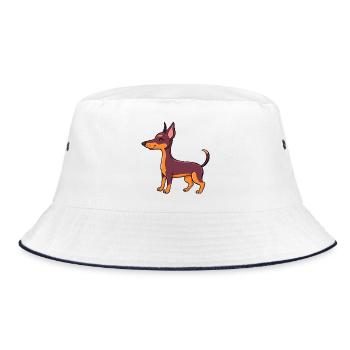 Little Pinscher (bande dessinée) - Bob - blanc/marine - Devant