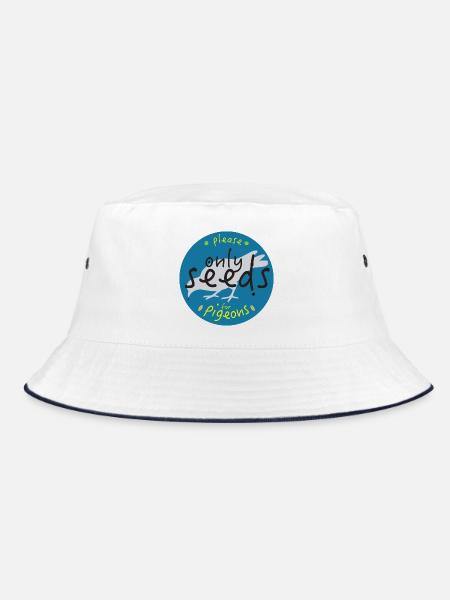 Only Seeds - Bucket Hat - Weiß/Navy