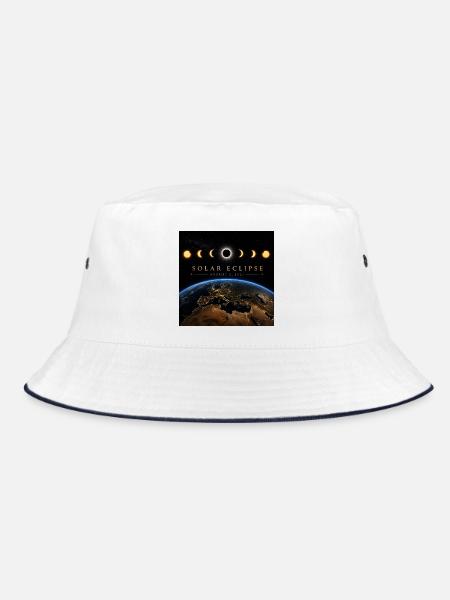 4999 - Bucket Hat - Weiß/Navy