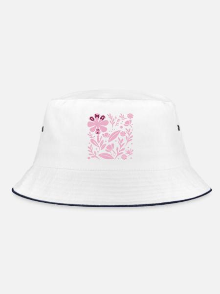 Garten Oma 2027 - Bucket Hat - Weiß/Navy