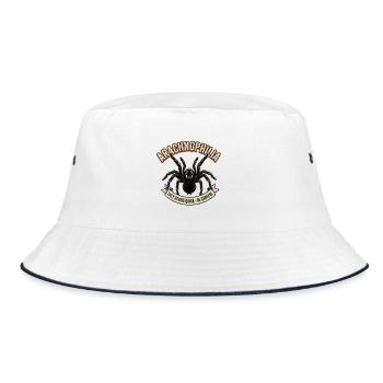 Tarantel - Bucket Hat - Weiß/Navy - Vorne