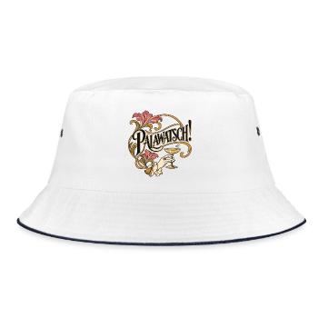 Rosenkavalier - Palawatsch! - Bucket Hat - Weiß/Navy - Vorne