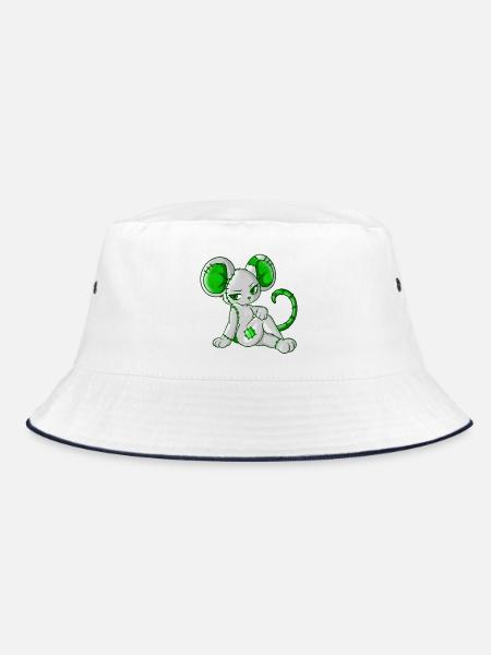 Lyra (Bella Donna‘s wicked world) - Bucket Hat - Weiß/Navy
