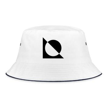 Noir et blanc - Bob - blanc/marine - Devant