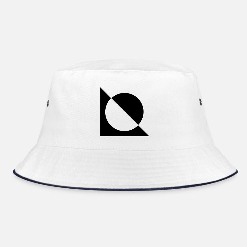 Black and white Bucket Hat