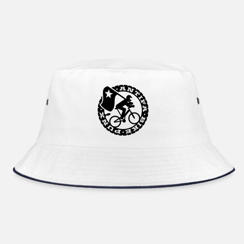 Antifa Bike Punks Bucket Hat