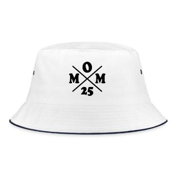 Mom 2025 - mom 25 - Bob - blanc/marine - Devant