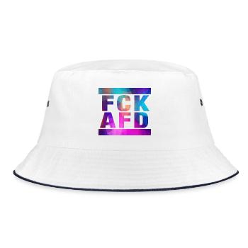 FCK AFD - Montrer l’exemple contre la droite, contre les nazis - Bob - blanc/marine - Devant