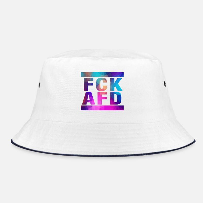 FCK AFD - Zeichen setzen gegen Rechts, Gegen Nazis Bucket Hat
