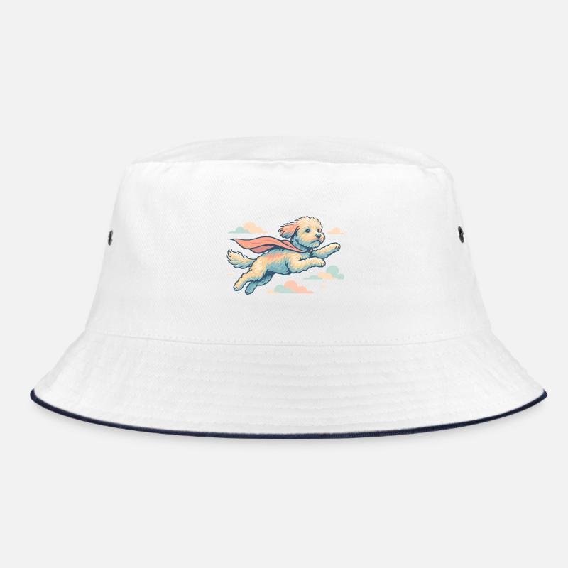 Super Hund Havapoo Cape Umhang Geschenk Bucket Hat
