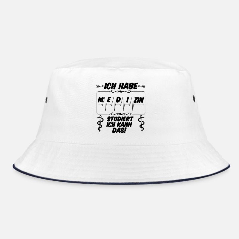 Ich habe Medizin studiert Geschenk Bucket Hat