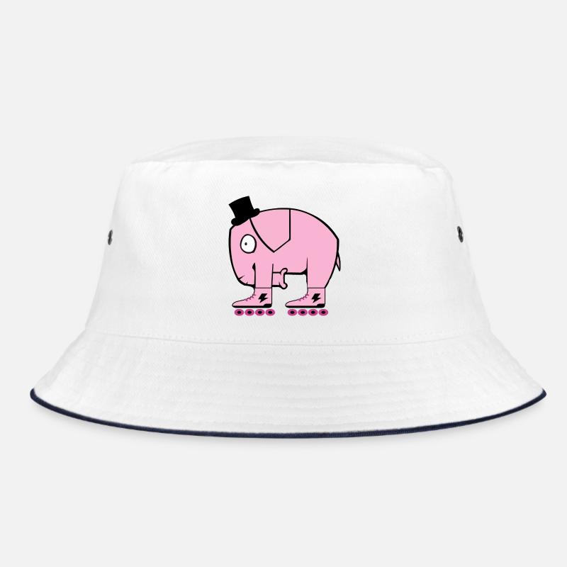 Pinker Elefant Bucket Hat