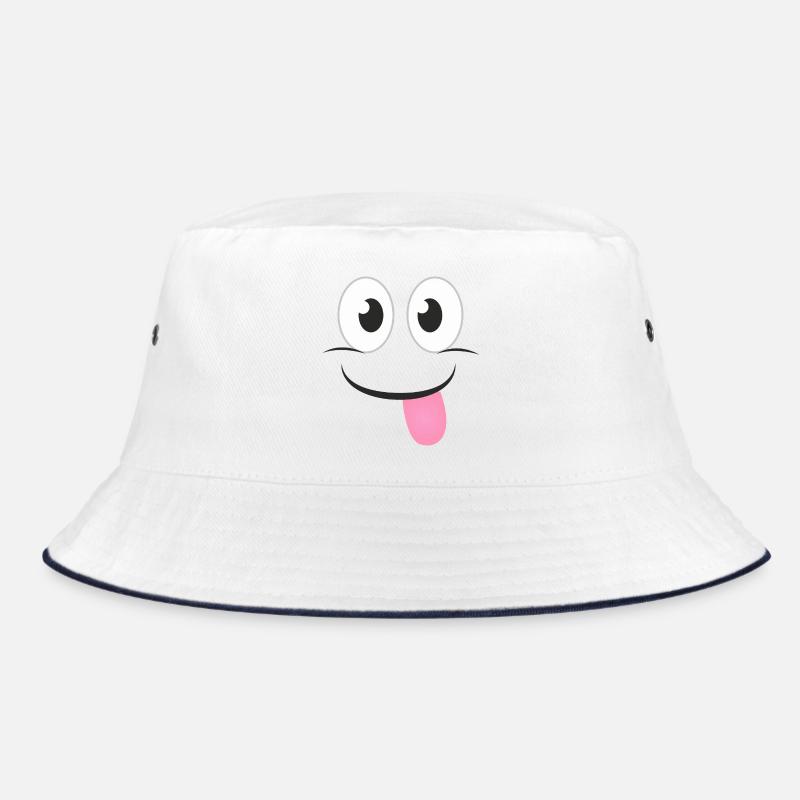 FRECHES GESICHT - Lustiges Comic Geschenk Shirts Bucket Hat
