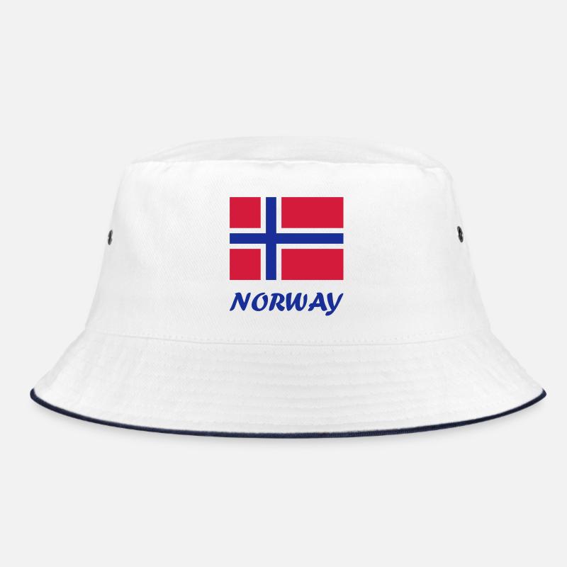 Norwegian flag Bucket Hat