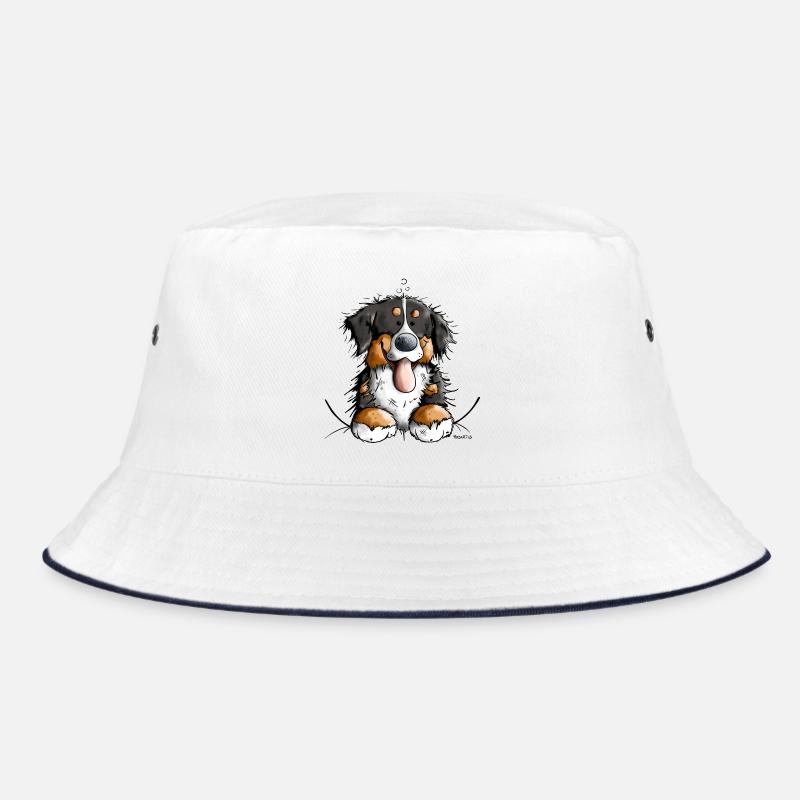 Glücklicher Berner Sennenhund Bucket Hat