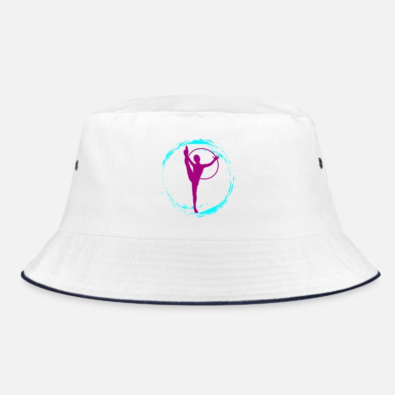 Rhythmic gymnastics - Bucket Hat - Weiß/Navy