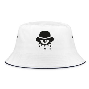Thinkers Club - Bucket Hat - white/navy - Front