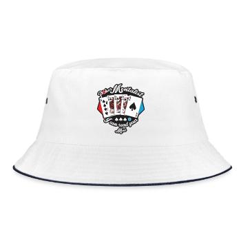 Poker Mind Reader - Bucket Hat - white/navy - Front
