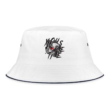 Do you see it? - Bucket Hat - white/navy - Front