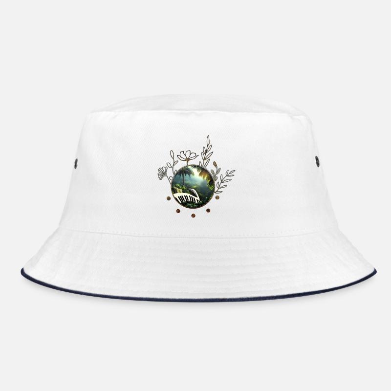Klavier im Dschungel Bucket Hat
