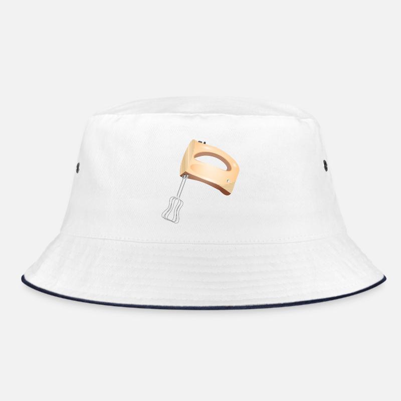 Hand mixer in subtle colours Bucket Hat