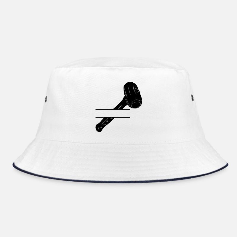 Hammermonogramm zum Abbruch Bucket Hat