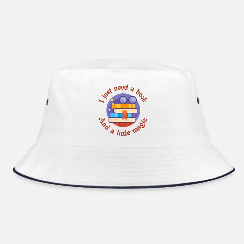 Ich brauche nur ein Buch und ein bisschen Magie Bucket Hat