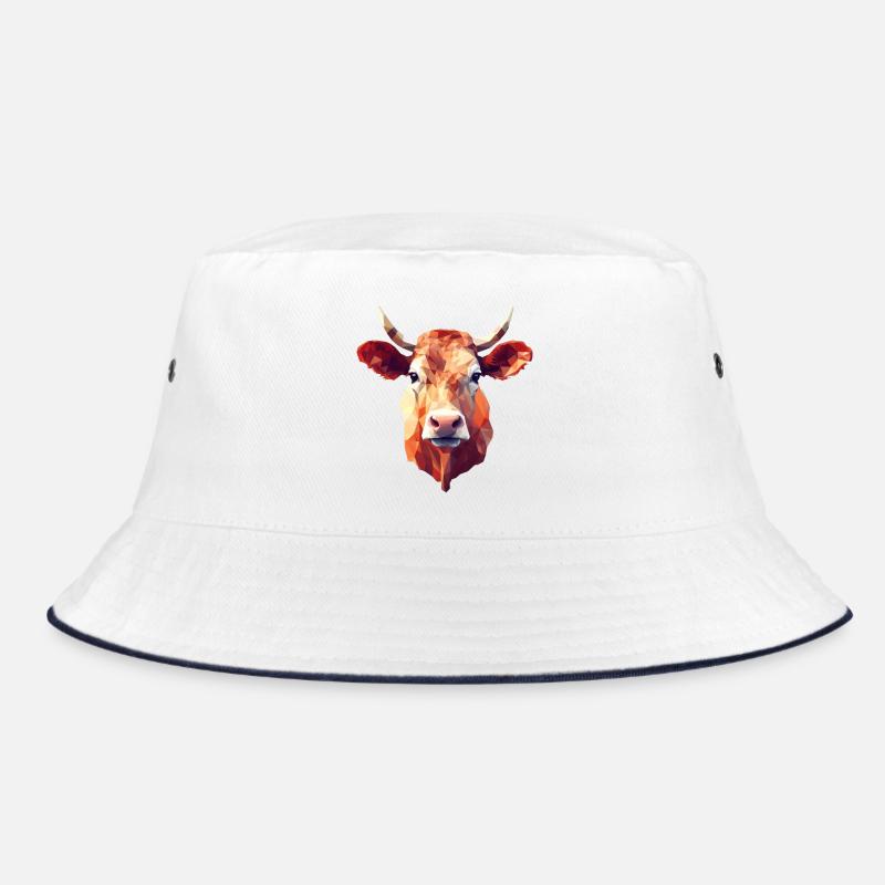 Polygon Style Vache / Taureau / Bœuf - Design créatif Bob