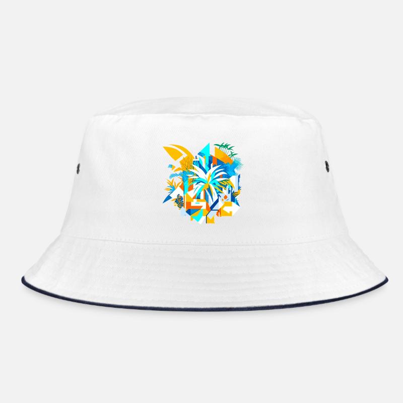 Abstract Summer Bucket Hat