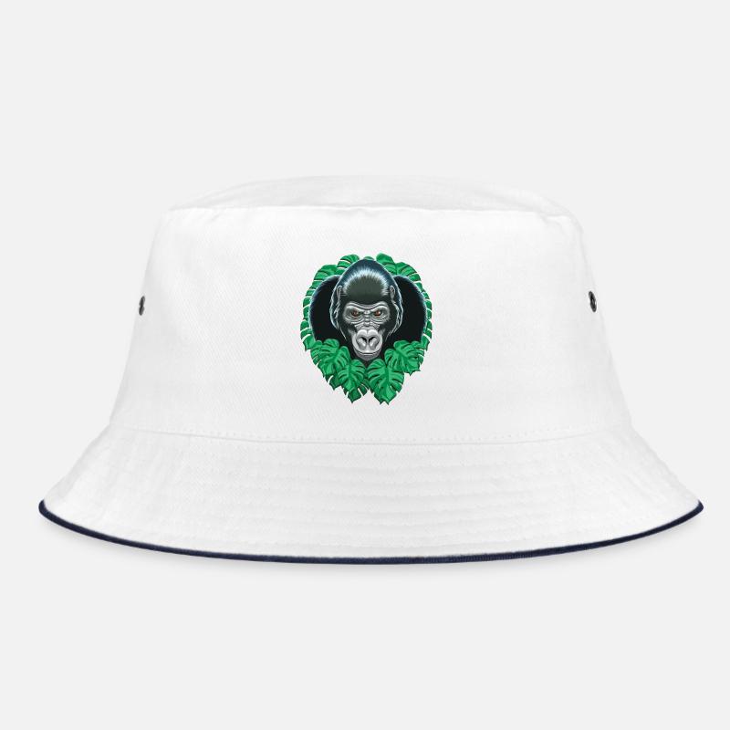 Gorilla head Bucket Hat