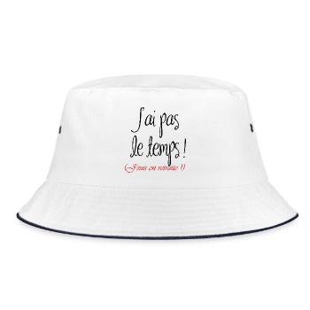 Vive la retraite - Bob - blanc/marine - Devant