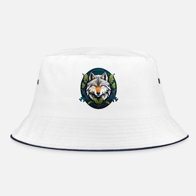 Waldbewohner Wolf Bucket Hat